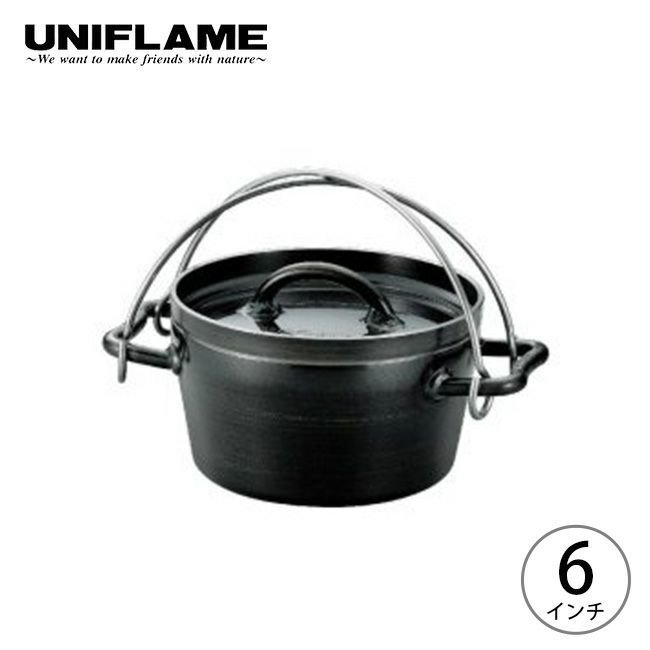 【ユニフレーム/UNIFLAME / GOODS】のUNIFLAME ユニフレーム UFダッチオーブン2 6インチ インテリア・キッズ・メンズ・レディースファッション・服の通販 founy(ファニー) https://founy.com/ フレーム Flame ホーム・キャンプ・アウトドア・お取り寄せ Home,Garden,Outdoor,Camping Gear キャンプ用品・アウトドア
 Camping Gear & Outdoor Supplies その他 雑貨 小物 Camping Tools |ID: prp329100003764538 ipo3291000000024793348