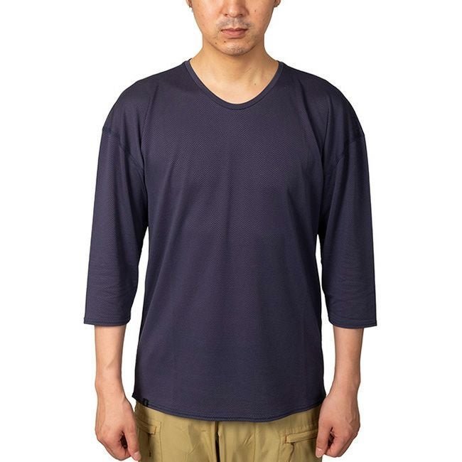 【凌/SHINOGI / MEN】の凌 シノギ ウロコシャツ 七分袖 インテリア・キッズ・メンズ・レディースファッション・服の通販 founy(ファニー) https://founy.com/ ファッション Fashion メンズファッション Fashion for Men スリーブ Sleeve, Long Sleeve / Short Sleeve |ID: prp329100003764705 ipo3291000000035769137