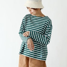 【オーシバル/ORCIVAL】 ORCIVAL オーシバル ワイドボートネックL/S P.O.【ウィメンズ】人気、トレンドファッション・服の通販 founy(ファニー) ファッション Fashion レディースファッション WOMEN インディゴ Indigo ワイド Wide |ID:prp329100003815260