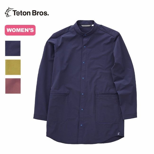 【ティートンブロス/Teton Bros】のTeton Bros. ティートンブロス ロングシャツ【ウィメンズ】 インテリア・キッズ・メンズ・レディースファッション・服の通販 founy(ファニー) https://founy.com/ ファッション Fashion レディースファッション WOMEN トップス・カットソー Tops/Tshirt シャツ/ブラウス Shirts/Blouses ロング Long |ID: prp329100003815310 ipo3291000000025096746