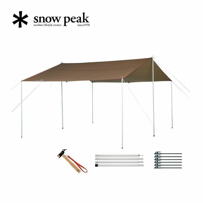 【スノーピーク/Snow Peak / GOODS】のsnow peak スノーピーク HDタープ シールド レクタ(M) Pro セット インテリア・キッズ・メンズ・レディースファッション・服の通販 founy(ファニー) https://founy.com/ ホーム・キャンプ・アウトドア・お取り寄せ Home,Garden,Outdoor,Camping Gear キャンプ用品・アウトドア
 Camping Gear & Outdoor Supplies テント タープ Tents, Tarp |ID: prp329100003816555 ipo3291000000025098288