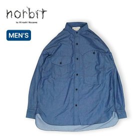 【ノービット/norbit / MEN】のnorbit ノービット T/C シャンブレーシャツ 人気、トレンドファッション・服の通販 founy(ファニー) ファッション Fashion メンズファッション MEN |ID:prp329100003817405
