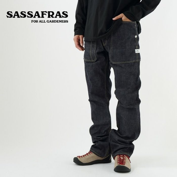 【ササフラス/SASSAFRAS / MEN】のSASSAFRAS ササフラス フォールリーフRパンツ インテリア・キッズ・メンズ・レディースファッション・服の通販 founy(ファニー) https://founy.com/ ファッション Fashion メンズファッション MEN ボトムス Bottoms/Men |ID: prp329100003817430 ipo3291000000026423934