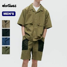 【ワイルドシングス/WILDTHINGS / MEN】のWILD THINGS ワイルドシングス サプレックスキャンプシャツ 人気、トレンドファッション・服の通販 founy(ファニー) ファッション Fashion メンズファッション MEN |ID:prp329100003817758