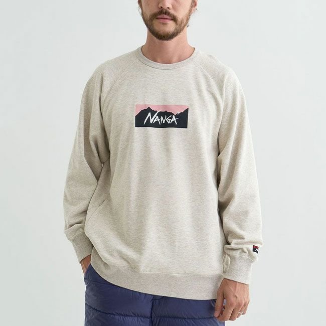【ナンガ/NANGA】のNANGA ナンガ エコハイブリッドボックスロゴスウェットシャツ インテリア・キッズ・メンズ・レディースファッション・服の通販 founy(ファニー) https://founy.com/ ファッション Fashion レディースファッション Fashion for Women トップス・カットソー Cut & Sew Tops シャツ・ブラウス・オフィスカジュアル Elegant Blouses & Button-Ups レディースパーカー・カジュアルフーディー Casual Hoodies & Sweatshirts スウェット・クルーネックトップス Sweatshirts & Crewnecks / Relaxed Fit Sweat Tops インナー Innerwear ジャケット Jacket, Outerwear スリーブ Sleeve, Long Sleeve / Short Sleeve ポケット Pocket, Pocket Detail ワンポイント One Point, Statement Accent おすすめ Recommended / Our Picks |ID: prp329100003817922 ipo3291000000032538099