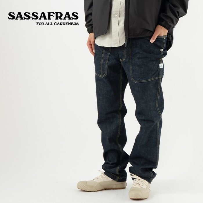 【ササフラス/SASSAFRAS / MEN】のSASSAFRAS ササフラス フォールリーフスプレーヤーパンツ 13.5oz Denim インテリア・キッズ・メンズ・レディースファッション・服の通販 founy(ファニー) https://founy.com/ ファッション Fashion メンズファッション MEN ボトムス Bottoms/Men |ID: prp329100003817959 ipo3291000000029016823