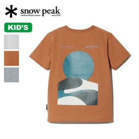 【スノーピーク/Snow Peak / KIDS】 snow peak スノーピーク リラクシンフィールドスケープTシャツ【キッズ】人気、トレンドファッション・服の通販 founy(ファニー) ファッション Fashion キッズファッション KIDS |ID:prp329100003818054