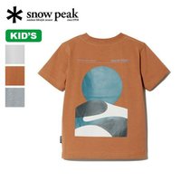 【スノーピーク/Snow Peak / KIDS】のsnow peak スノーピーク リラクシンフィールドスケープTシャツ【キッズ】 人気、トレンドファッション・服の通販 founy(ファニー) ファッション Fashion キッズファッション KIDS |ID:prp329100003818054