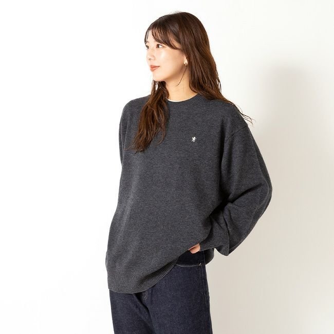 【ジムフレックス/GYMPHLEX】のGymphlex ジムフレックス クルーネックプルーオーバ【ウィメンズ】 人気、トレンドファッション・服の通販 founy(ファニー) 　ファッション　Fashion　レディースファッション　WOMEN　カシミヤ　Cashmere　 other-1|ID: prp329100003818522 ipo3291000000029255038