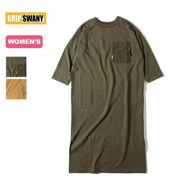 【グリップスワニー/GRIP SWANY】のGRIP SWANY グリップスワニー キャンプワンピース【ウィメンズ】 人気、トレンドファッション・服の通販 founy(ファニー) 　ファッション　Fashion　レディースファッション　Fashion for Women　ワンピース　Dresses　 other-1|ID: prp329100003818598 ipo3291000000025100730