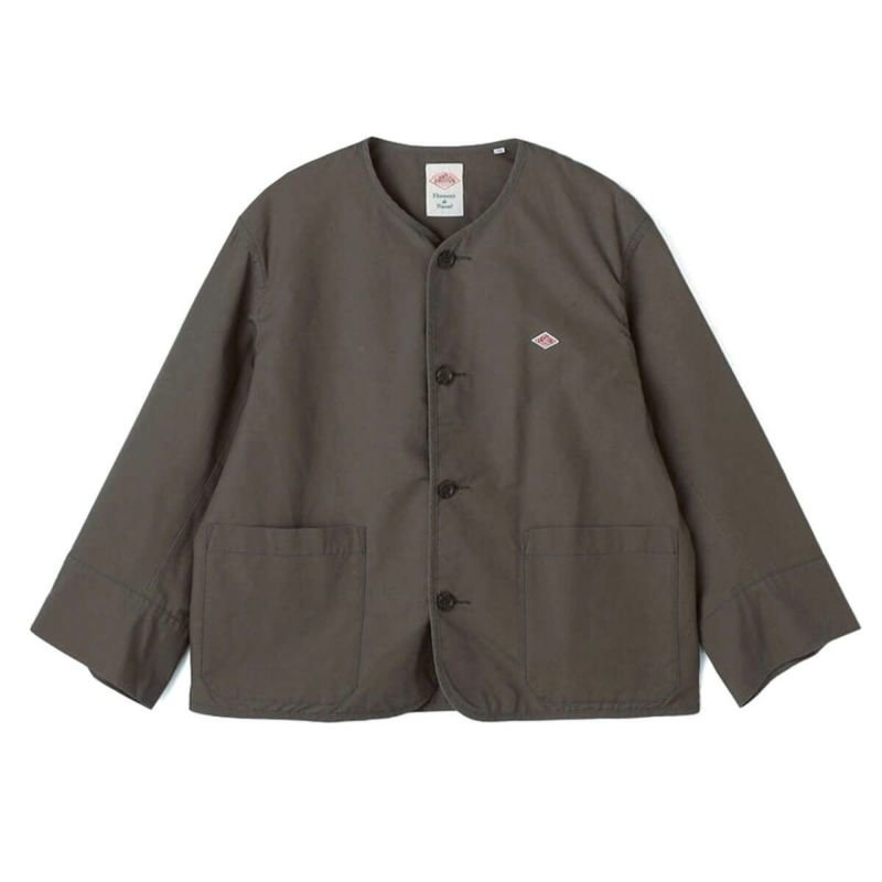 【ダントン/DANTON】のDANTON ダントン カラーレスショートジャケット【ウィメンズ】 人気、トレンドファッション・服の通販 founy(ファニー) 　ファッション　Fashion　レディースファッション　Fashion for Women　アウター　Coat / Outerwear Collection　レディースジャケット・軽アウター　Jackets　リネン　Linen, Linen Fabric　 other-1|ID: prp329100003818693 ipo3291000000031119257