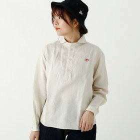 【ダントン/DANTON】 DANTON ダントン ラウンドカラーP.OシャツL/S【ウィメンズ】人気、トレンドファッション・服の通販 founy(ファニー) ファッション Fashion レディースファッション WOMEN トップス・カットソー Tops/Tshirt シャツ/ブラウス Shirts/Blouses ラウンド Round |ID:prp329100003818707