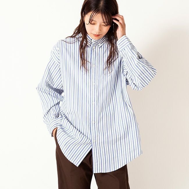 【ジムフレックス/GYMPHLEX】のGymphlex ジムフレックス B.DシャツL/S【ウィメンズ】 インテリア・キッズ・メンズ・レディースファッション・服の通販 founy(ファニー) https://founy.com/ ファッション Fashion レディースファッション Fashion for Women トップス・カットソー Cut & Sew Tops シャツ・ブラウス・オフィスカジュアル Elegant Blouses & Button-Ups |ID: prp329100003818727 ipo3291000000029341737