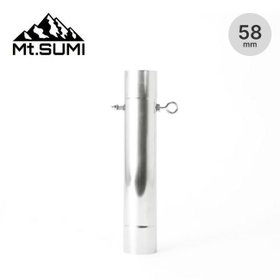 【マウント スミ/Mt.SUMI / GOODS】 Mt.SUMI マウントスミ 薪ストーブ用 煙突 直径58mm/ボトム ( ダンパー 付 )人気、トレンドファッション・服の通販 founy(ファニー) ボトム Bottom ホーム・キャンプ・アウトドア・お取り寄せ Home,Garden,Outdoor,Camping Gear キャンプ用品・アウトドア
 Camping Gear & Outdoor Supplies 燃料 Firewood, Fuel |ID:prp329100003820099