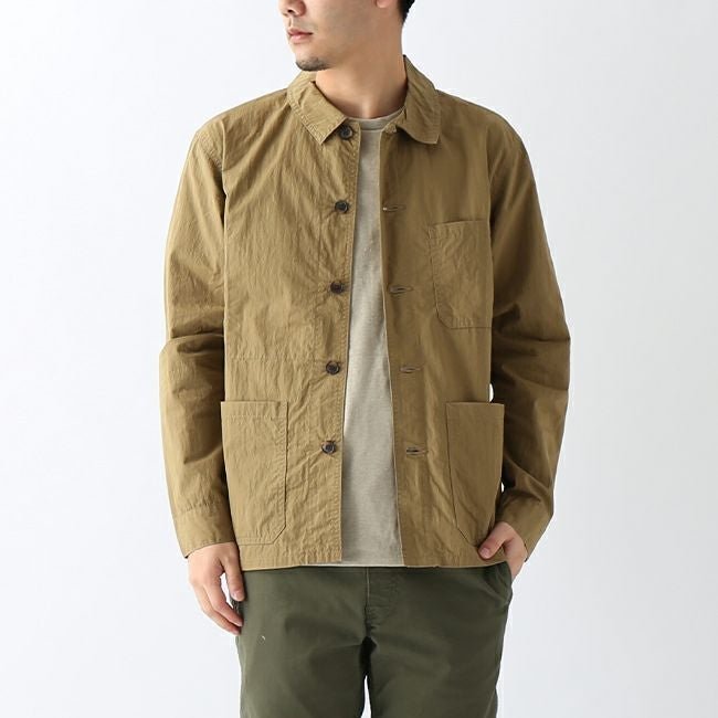 【エフオービーファクトリー/F.O.B FACTORY / MEN】のFOB FACTORY エフオービーファクトリー フレンチシャツジャケット インテリア・キッズ・メンズ・レディースファッション・服の通販 founy(ファニー) https://founy.com/ ファッション Fashion メンズファッション Fashion for Men |ID: prp329100003820648 ipo3291000000035796403