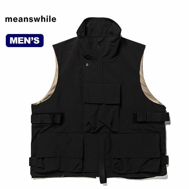 【ミーンズワイル/meanswhile / MEN】のmeanswhile ミーンズワイル ナイロンボディアーマーベスト 人気、トレンドファッション・服の通販 founy(ファニー) 　ファッション　Fashion　メンズファッション　MEN　 other-1|ID: prp329100003820974 ipo3291000000025103241