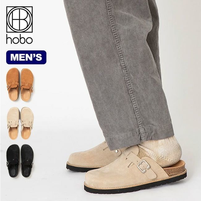 【ホーボー/hobo / MEN】のhobo ホーボー スリップオンクロッグサンダル カウスエード インテリア・キッズ・メンズ・レディースファッション・服の通販 founy(ファニー) https://founy.com/ ファッション Fashion メンズファッション Fashion for Men |ID: prp329100003821196 ipo3291000000032538100