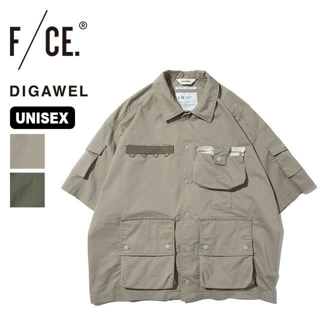 【エフシーイー/F/CE.】のF/CE.×DIGAWEL エフシーイー 7ポケットS/Sシャツ 人気、トレンドファッション・服の通販 founy(ファニー) 　ファッション　Fashion　レディースファッション　WOMEN　トップス・カットソー　Tops/Tshirt　シャツ/ブラウス　Shirts/Blouses　ポケット　Pocket　夏　Summer　S/S・春夏　Ss・Spring/Summer　 other-1|ID: prp329100003821296 ipo3291000000025103571