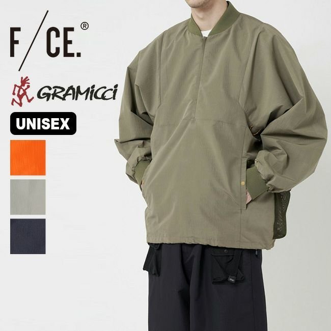 【エフシーイー/F/CE.】のF/CE.×GRAMICCI エフシーイー×グラミチ ジップアッププルーオーバー 人気、トレンドファッション・服の通販 founy(ファニー) 　ファッション　Fashion　レディースファッション　WOMEN　オレンジ　Orange　 other-1|ID: prp329100003821315 ipo3291000000025103590