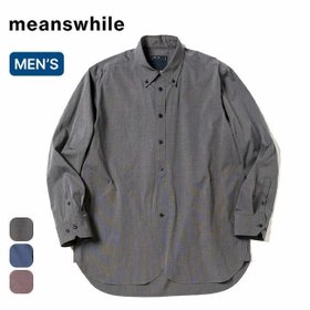 【ミーンズワイル/meanswhile / MEN】のmeanswhile ミーンズワイル トリニティクロスラウンドカットシャツ 人気、トレンドファッション・服の通販 founy(ファニー) ファッション Fashion メンズファッション MEN |ID:prp329100003821592