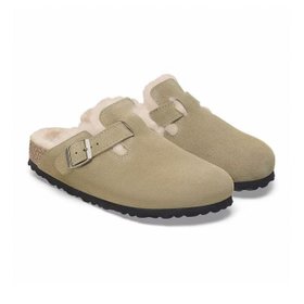 【ビルケンシュトック/BIRKENSTOCK / MEN】のBIRKENSTOCK ビルケンシュトック ボストンシアリング スエードレザー/ファー レギュラー 人気、トレンドファッション・服の通販 founy(ファニー) ファッション Fashion メンズファッション MEN スエード Suede レギュラー Regular |ID:prp329100003821696