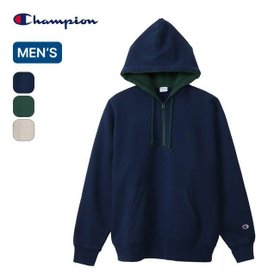 【チャンピオン/Champion / MEN】のChampion チャンピオン フーデッドハーフジップスウェットシャツ 人気、トレンドファッション・服の通販 founy(ファニー) ファッション Fashion メンズファッション MEN |ID:prp329100003821703