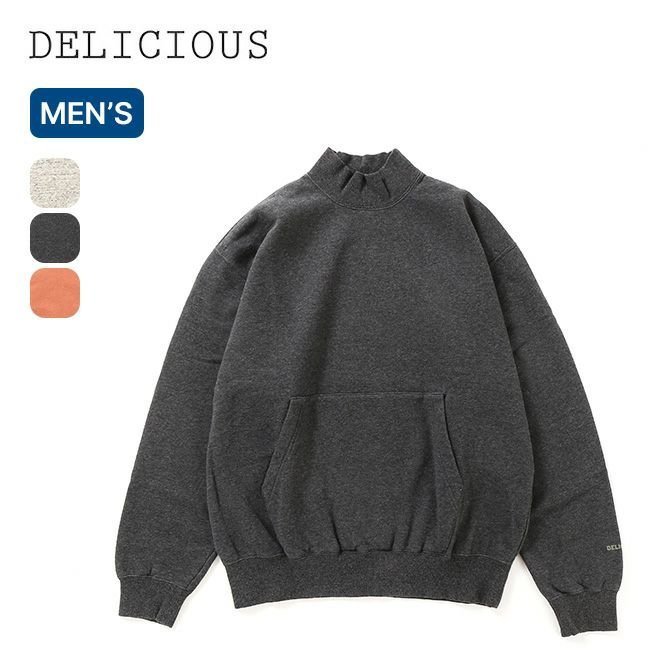 【デリシャス/DELICIOUS / MEN】のDELICIOUS デリシャス デイリースウェットハイネック 人気、トレンドファッション・服の通販 founy(ファニー) 　ファッション　Fashion　メンズファッション　Fashion for Men　 other-1|ID: prp329100003821706 ipo3291000000029016780