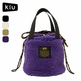 【キウ/KiU】のKiU キウ ボアドローストリングバッグ 人気、トレンドファッション・服の通販 founy(ファニー) ファッション Fashion レディースファッション WOMEN バッグ Bag パープル Purple |ID:prp329100003822364