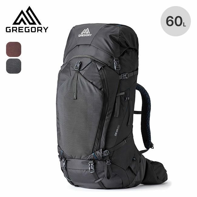 【グレゴリー/GREGORY】のGREGORY グレゴリー ディバ60 RC 人気、トレンドファッション・服の通販 founy(ファニー) 　ファッション　Fashion　レディースファッション　WOMEN　アクセサリー　Accessories　サングラス　Sunglasses　ショルダー　Shoulder　デイパック　Daypack　フロント　Front　ポケット　Pocket　ポーチ　Pouch　ラップ　Wrap　ループ　Loop　 other-1|ID: prp329100003831855 ipo3291000000025855767