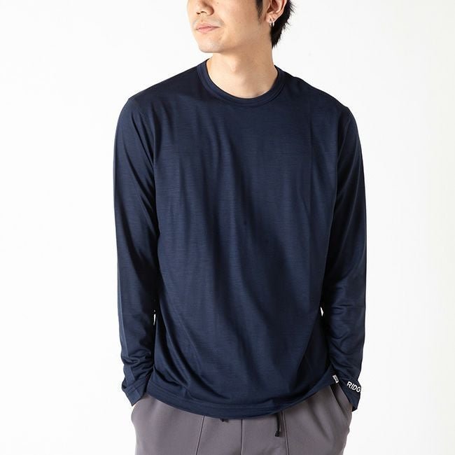 【リッジマウンテン ギア/RIDGE MOUNTAIN GEAR / MEN】のRIDGE MOUNTAIN GEAR リッジマウンテンギア メリノベーシックロングスリーブTee メンズ インテリア・キッズ・メンズ・レディースファッション・服の通販 founy(ファニー) https://founy.com/ ファッション Fashion メンズファッション Fashion for Men メンズ Men's, Menswear |ID: prp329100003836718 ipo3291000000035731095