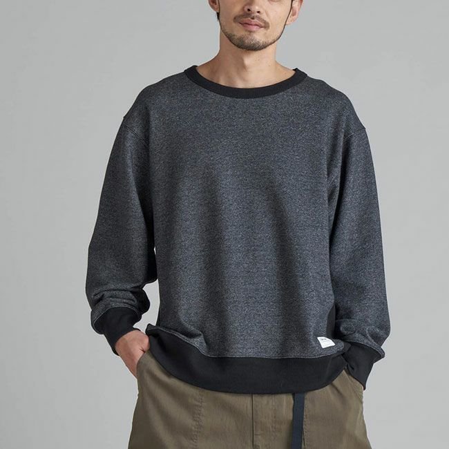 【ナンガ/NANGA】のNANGA ナンガ エコハイブリッドスウェットシャツ 人気、トレンドファッション・服の通販 founy(ファニー) 　ファッション　Fashion　レディースファッション　Fashion for Women　トップス・カットソー　Cut & Sew Tops　シャツ・ブラウス・オフィスカジュアル　Elegant Blouses & Button-Ups　レディースパーカー・カジュアルフーディー　Casual Hoodies & Sweatshirts　スウェット・クルーネックトップス　Sweatshirts & Crewnecks / Relaxed Fit Sweat Tops　インナー　Innerwear　ショルダー　Shoulder, Shoulder Strap　ジャケット　Jacket, Outerwear　ドロップ　Drop Shoulder, Dropped Style　軽量　Lightweight, Ultra Light　 other-1|ID: prp329100003864923 ipo3291000000029017048
