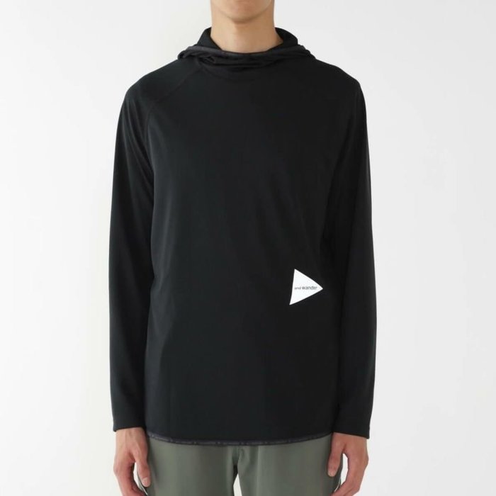 【アンドワンダー/and wander】のand wander アンドワンダー ドライジャージーLSフーディ インテリア・キッズ・メンズ・レディースファッション・服の通販 founy(ファニー) https://founy.com/ ファッション Fashion レディースファッション Ladies' Fashion Online ジャージー Jersey |ID: prp329100003869328 ipo3291000000030561108