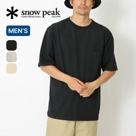 【スノーピーク/snow peak / MEN】 snow peak スノーピーク リサイクルドコットンヘビーTシャツ人気、トレンドファッション・服の通販 founy(ファニー) ファッション Fashion メンズファッション MEN |ID:prp329100003892663