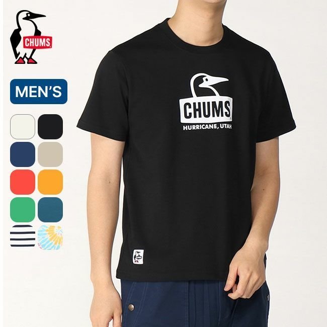 【チャムス/CHUMS / MEN】のCHUMS チャムス ブービーフェイスTシャツ メンズ インテリア・キッズ・メンズ・レディースファッション・服の通販 founy(ファニー) https://founy.com/ ファッション Fashion メンズファッション MEN イエロー Yellow オレンジ Orange メンズ Mens |ID: prp329100003906990 ipo3291000000025779554