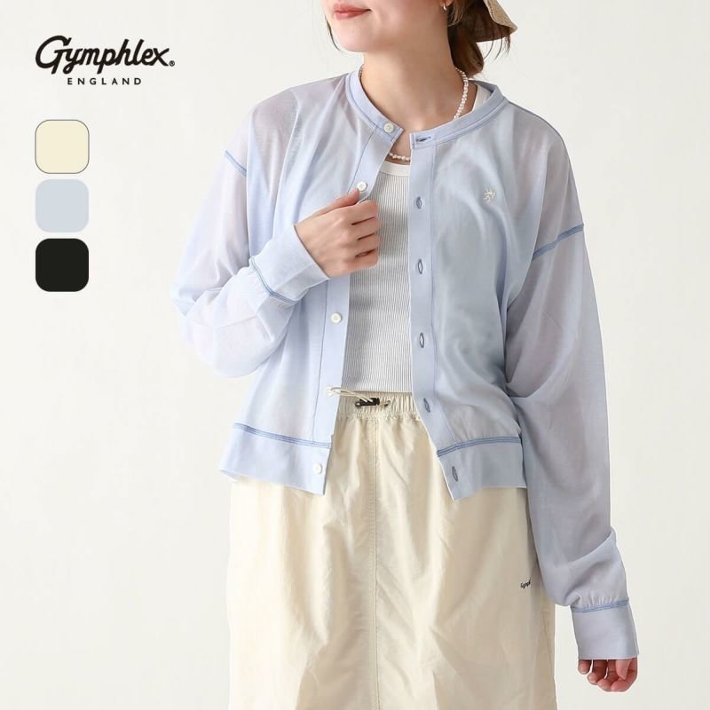 【ジムフレックス/GYMPHLEX】のGymphlex ジムフレックス クルーネックカーディガン【ウィメンズ】 人気、トレンドファッション・服の通販 founy(ファニー) 　ファッション　Fashion　レディースファッション　Fashion for Women　トップス・カットソー　Cut & Sew Tops　カーディガン・羽織り　Layered Style Cardigans　 other-1|ID: prp329100003907001 ipo3291000000029504304
