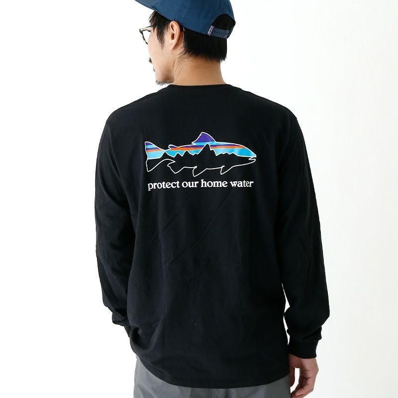 【パタゴニア/Patagonia / MEN】のpatagonia パタゴニア L/SホームウォータートラウトレスポンシビリTee メンズ 人気、トレンドファッション・服の通販 founy(ファニー) 　ファッション　Fashion　メンズファッション　MEN　メンズ　Mens　 other-1|ID: prp329100003910235 ipo3291000000030929352