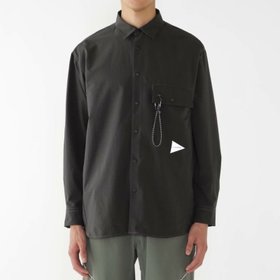 【アンドワンダー/and wander / MEN】のand wander アンドワンダー ドライブリーザブルLSシャツ 人気、トレンドファッション・服の通販 founy(ファニー) ファッション Fashion メンズファッション MEN |ID:prp329100003917635