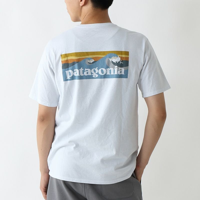 【パタゴニア/Patagonia / MEN】のpatagonia パタゴニア ボードショーツロゴポケットレスポンシビリTee メンズ 人気、トレンドファッション・服の通販 founy(ファニー) 　ファッション　Fashion　メンズファッション　MEN　メンズ　Mens　 other-1|ID: prp329100003947069 ipo3291000000031131780