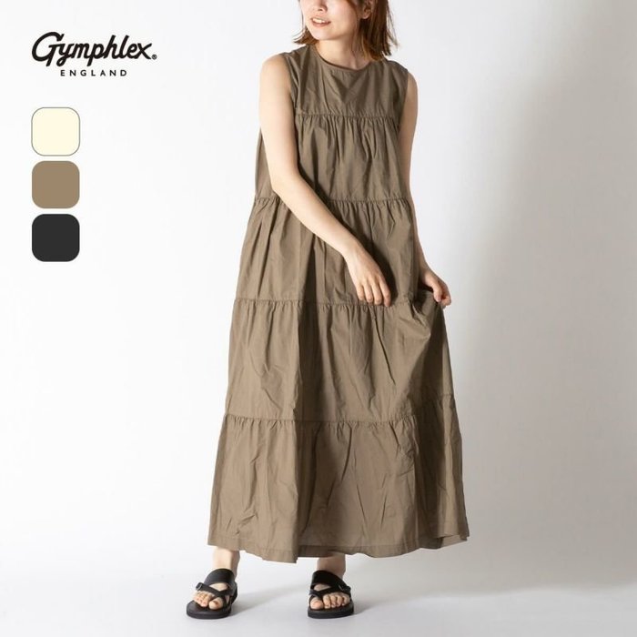 【ジムフレックス/GYMPHLEX】のGymphlex ジムフレックス スリーブレスティアードドレス インテリア・キッズ・メンズ・レディースファッション・服の通販 founy(ファニー) https://founy.com/ ファッション Fashion レディースファッション Fashion for Women ワンピース Dresses フォーマル・パーティードレス・結婚式用ドレス Elegant & Casual Dresses |ID: prp329100003959391 ipo3291000000029504305