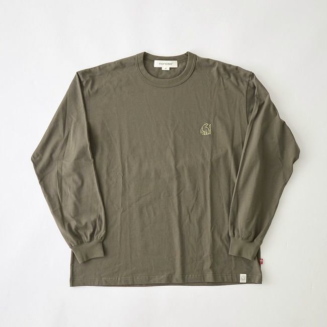 【ノルディスク/NORDISK】のNORDISK ノルディスク OGコットンエンブロイダリーロゴL/S Tシャツ インテリア・キッズ・メンズ・レディースファッション・服の通販 founy(ファニー) https://founy.com/ ファッション Fashion レディースファッション WOMEN トップス・カットソー Tops/Tshirt シャツ/ブラウス Shirts/Blouses ロング / Tシャツ T-Shirts |ID: prp329100003974220 ipo3291000000026208569