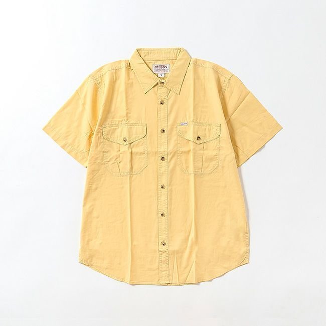 【フィルソン/FILSON / MEN】のFILSON フィルソン ウォッシュドS/Sフェザークロスシャツ インテリア・キッズ・メンズ・レディースファッション・服の通販 founy(ファニー) https://founy.com/ ファッション Fashion メンズファッション Fashion for Men インド Indian Textile 夏 Summer S/S・春夏 SS, Spring/Summer, Warm Season |ID: prp329100003981592 ipo3291000000032259670