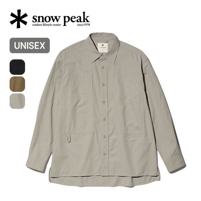 【スノーピーク/SNOW PEAK】のsnow peak スノーピーク タキビライトリップストップロングスリーブシャツ インテリア・キッズ・メンズ・レディースファッション・服の通販 founy(ファニー) https://founy.com/ ファッション Fashion レディースファッション WOMEN トップス・カットソー Tops/Tshirt シャツ/ブラウス Shirts/Blouses |ID: prp329100003991042 ipo3291000000026361135