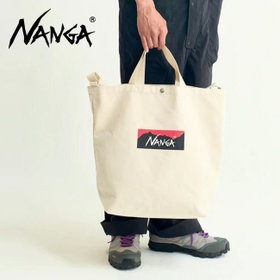 【ナンガ/NANGA】のNANGA ナンガ ナンガロゴキャンバストートツーウェイバッグ 人気、トレンドファッション・服の通販 founy(ファニー) ファッション Fashion レディースファッション WOMEN バッグ Bag |ID:prp329100004021905