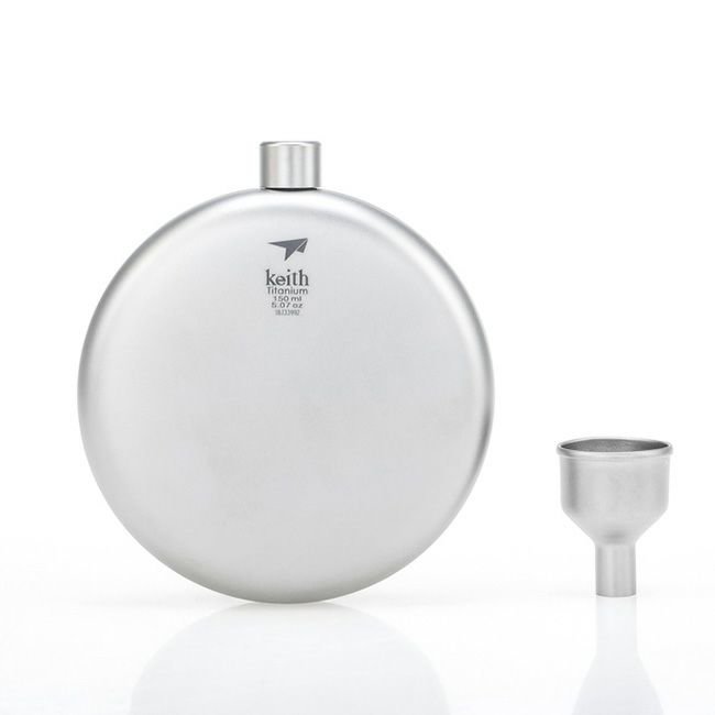 【キース/KEITH / GOODS】のkeith キース チタン丸形スキットル 150ml 人気、トレンドファッション・服の通販 founy(ファニー) 　シリコン　Silicone, Silicone Material　ホーム・キャンプ・アウトドア・お取り寄せ　Home Living / Home & Lifestyle / Camping Gear / Outdoor Camping　キャンプ用品・アウトドア
　Camping Gear & Outdoor Supplies　その他 雑貨 小物　Camping Tools　 other-1|ID: prp329100004046584 ipo3291000000029019221