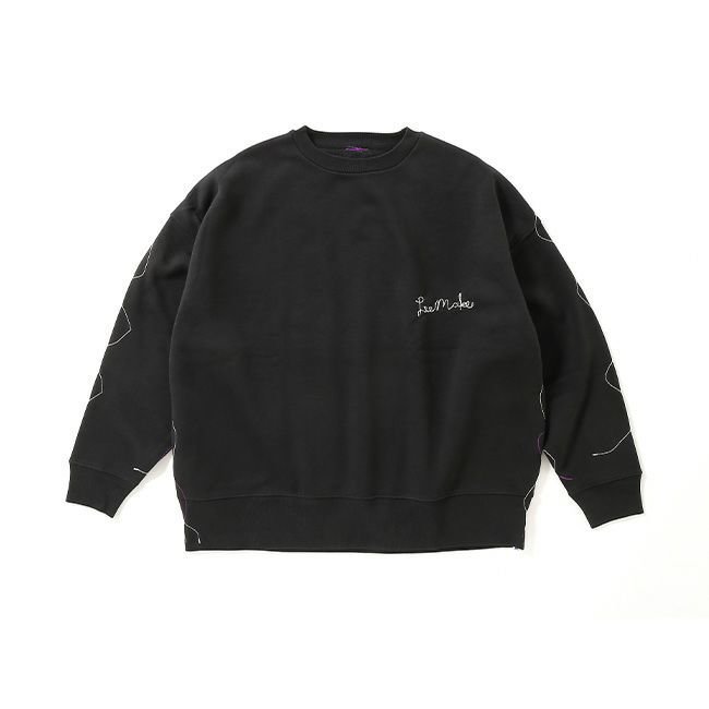 【その他のブランド/Other】のLeeMake リーメイク WAVIEEスウェット 人気、トレンドファッション・服の通販 founy(ファニー) 　ファッション　Fashion　レディースファッション　Fashion for Women　トップス・カットソー　Cut & Sew Tops　レディースパーカー・カジュアルフーディー　Casual Hoodies & Sweatshirts　スウェット・クルーネックトップス　Sweatshirts & Crewnecks / Relaxed Fit Sweat Tops　スウェット / スエット　Sweatshirt, Sweatwear　 other-1|ID: prp329100004050839 ipo3291000000029019176