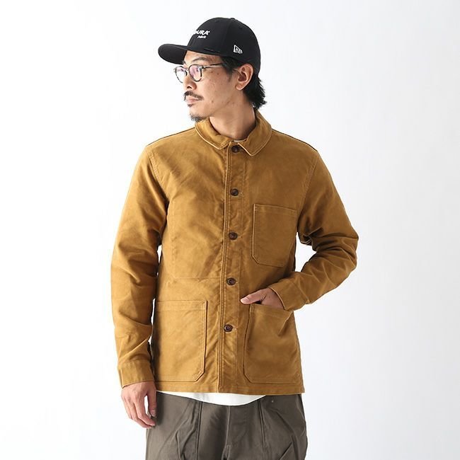 【エフオービーファクトリー/F.O.B FACTORY / MEN】のFOB FACTORY エフオービーファクトリー フレンチモールスキンジャケット インテリア・キッズ・メンズ・レディースファッション・服の通販 founy(ファニー) https://founy.com/ ファッション Fashion メンズファッション Fashion for Men |ID: prp329100004095620 ipo3291000000036263235