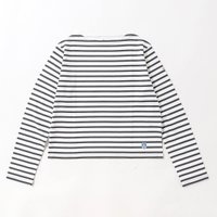 【オーシバル/ORCIVAL】のORCIVAL オーシバル ボートネックL/S P.O. 40/2 ジャージー【ウィメンズ】 人気、トレンドファッション・服の通販 founy(ファニー) ファッション Fashion レディースファッション Fashion for Women カットソー Cut and Sewn Top ボーダー Border, Stripe ラベンダー Lavender |ID:prp329100004095636