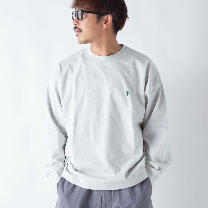 【ジムフレックス/GYMPHLEX / MEN】のGymphlex ジムフレックス クルーネックL/S Tシャツ ヘビーウェイトジャージー メンズ インテリア・キッズ・メンズ・レディースファッション・服の通販 founy(ファニー) https://founy.com/ ファッション Fashion メンズファッション Fashion for Men メンズ Men's, Menswear |ID: prp329100004097063 ipo3291000000035767472