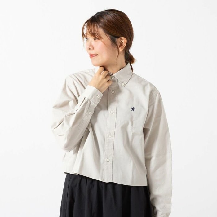 【ジムフレックス/GYMPHLEX】のGymphlex ジムフレックス ショートB.D. シャツ L/S【ウィメンズ】 インテリア・キッズ・メンズ・レディースファッション・服の通販 founy(ファニー) https://founy.com/ ファッション Fashion レディースファッション Fashion for Women トップス・カットソー Cut & Sew Tops シャツ・ブラウス・オフィスカジュアル Elegant Blouses & Button-Ups ショート Short, Short Length ストライプ Stripe, Striped Pattern |ID: prp329100004097081 ipo3291000000029018744