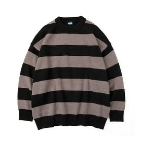 【カブー/KAVU】のKAVU カブー ボーダーニット 人気、トレンドファッション・服の通販 founy(ファニー) ファッション Fashion レディースファッション Fashion for Women トップス・カットソー Cut & Sew Tops ニット Knit Tops & Sweaters アクリル Acrylic Material パープル Purple, Violet フィット Fit, Slim Fit ボーダー Border, Stripe |ID:prp329100004150871